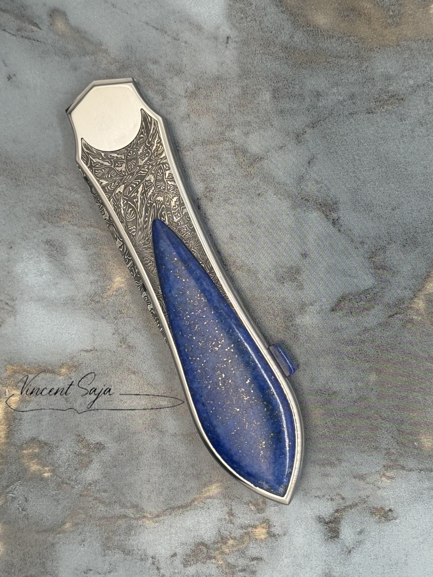 DAGUE PLIANTE (Lapis Lazuli)