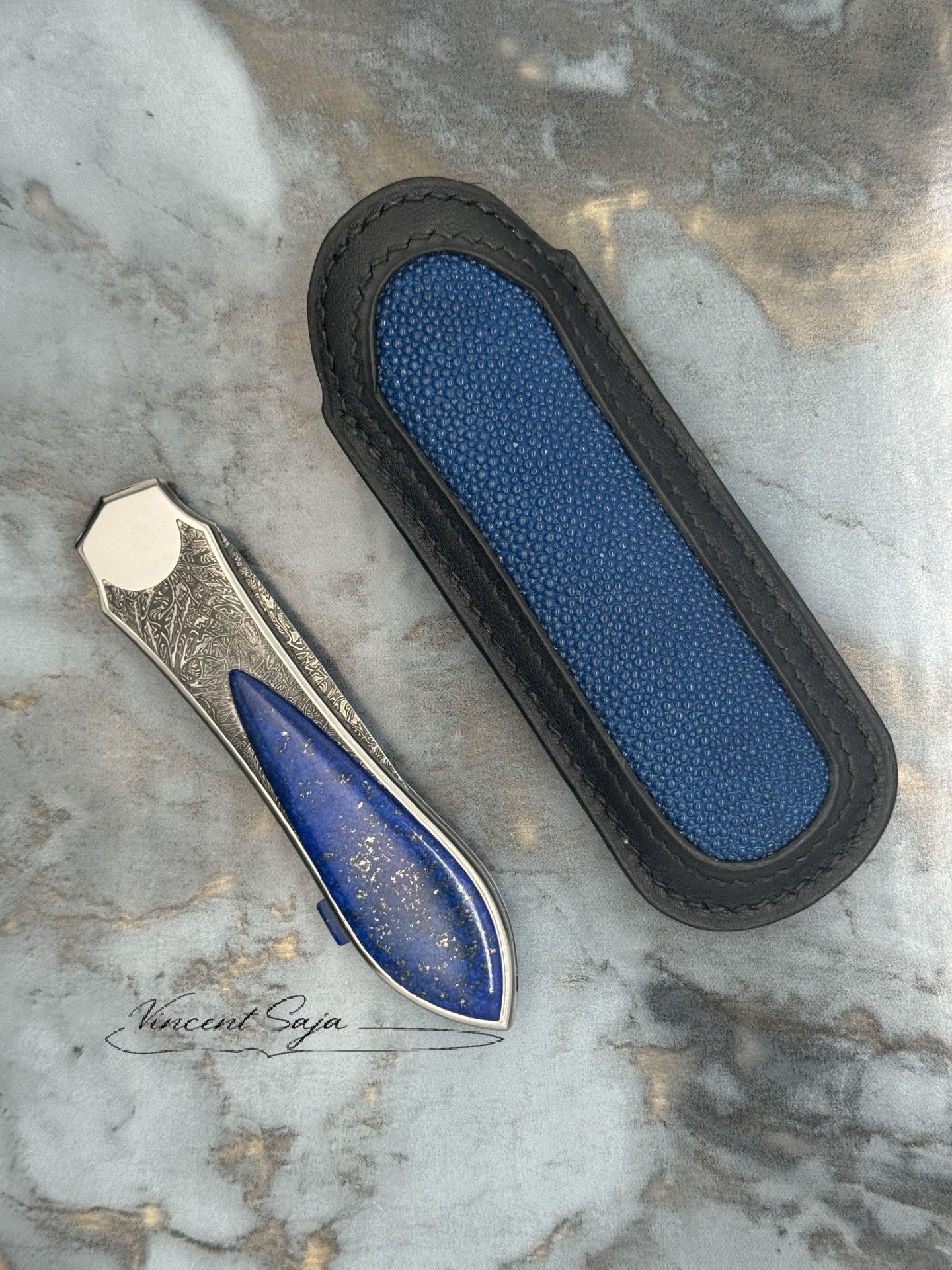 DAGUE PLIANTE (Lapis Lazuli)