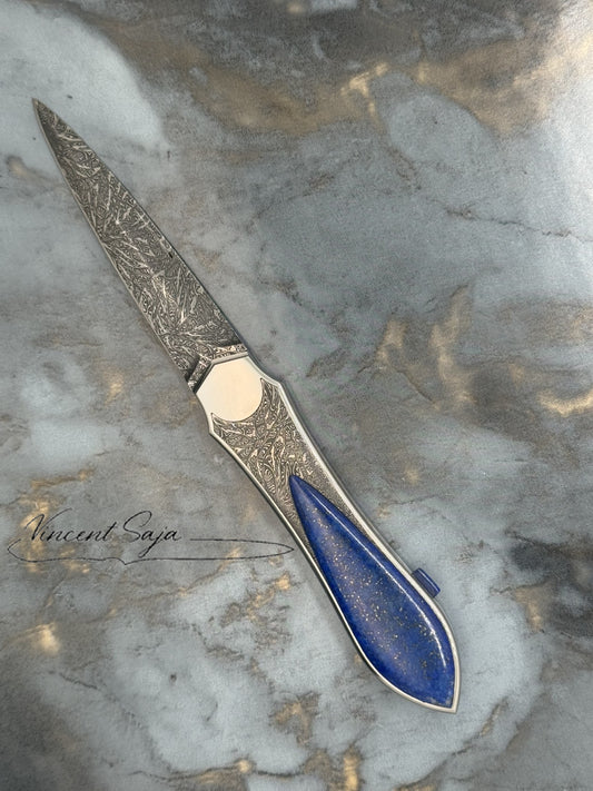 DAGUE PLIANTE (Lapis Lazuli)